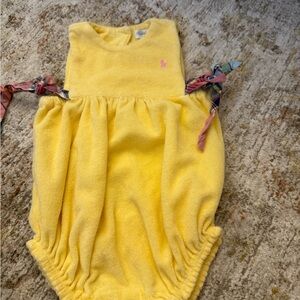 Ralph Lauren Yellow Kids Casual Dress